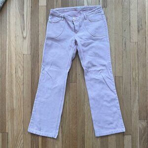 Built by Wendy Vintage Pink Corduroy Pants Size 8